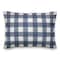 Grandma's Bed & Breakfast Navy Throw Pillow